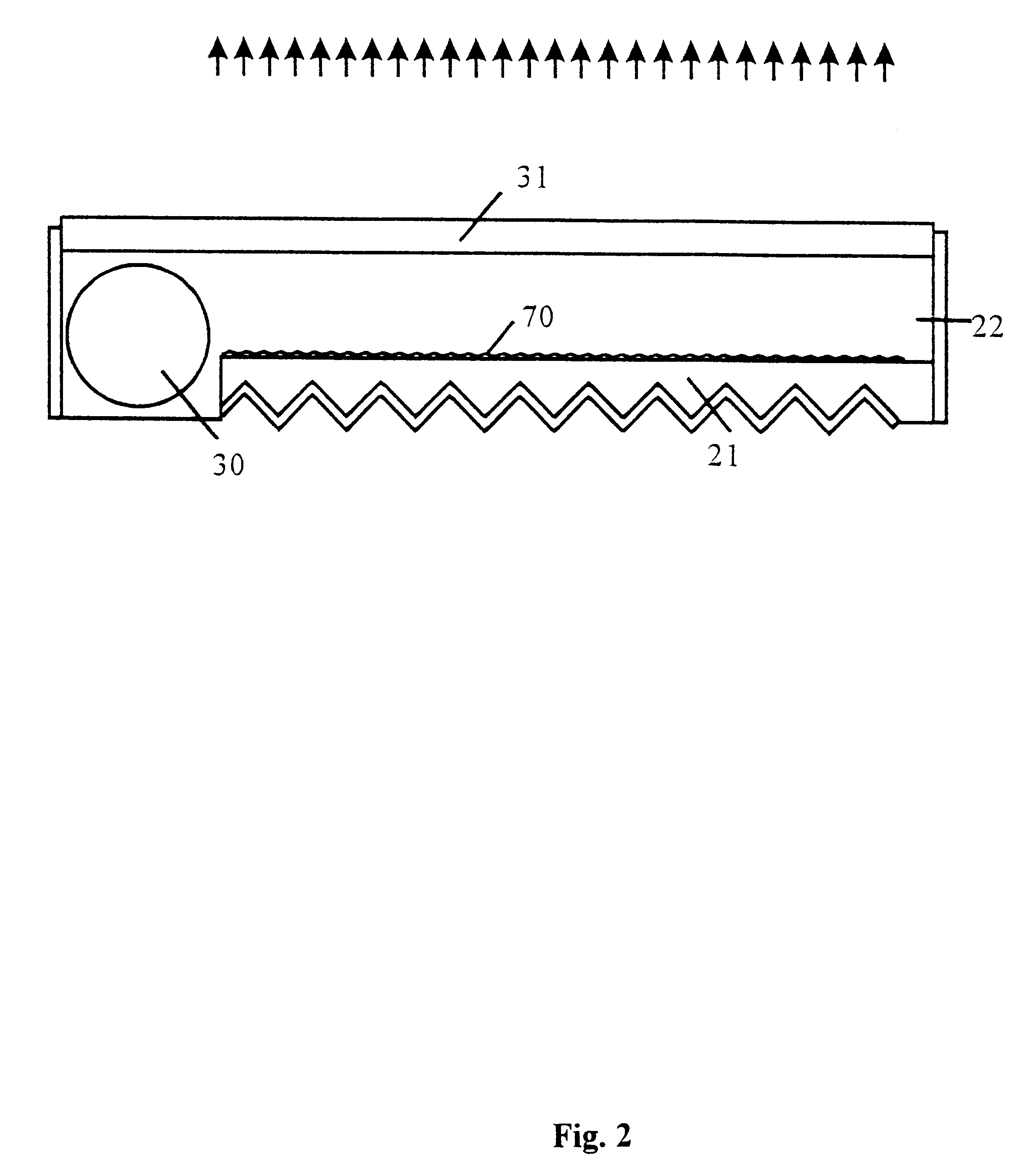 Polarization splitting backlight module