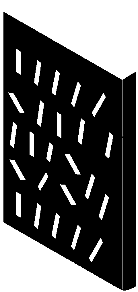 Ultrathin diffraction optical element based on ultra-structure surface