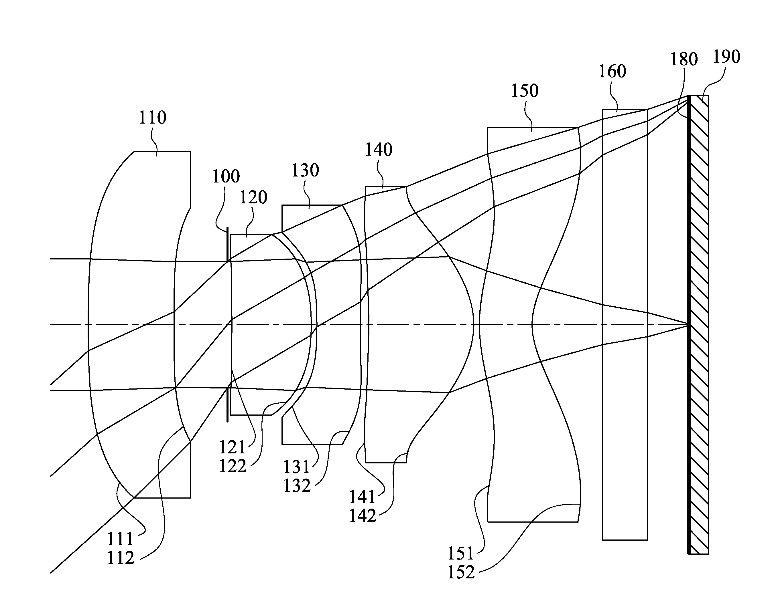 Imaging optical system, image capturing device and mobile terminal