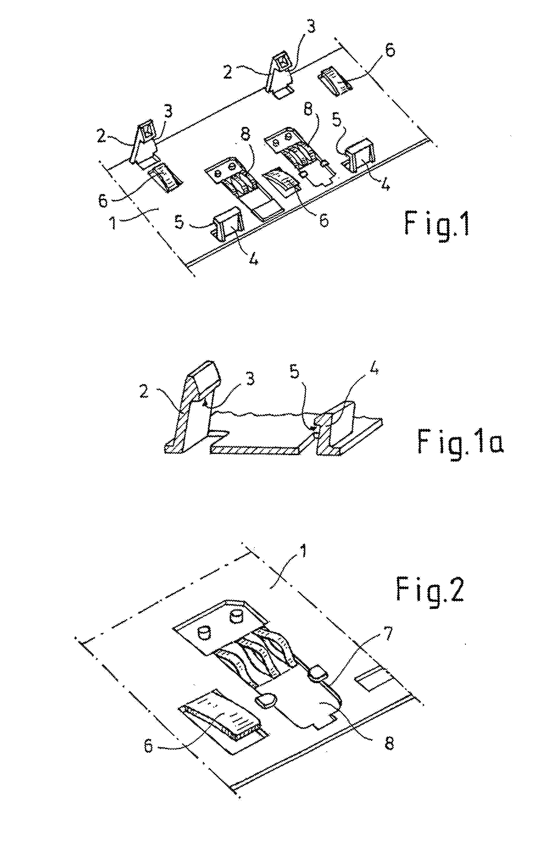 Carrier for Holding an Antenna Amplifier of a Vehicle