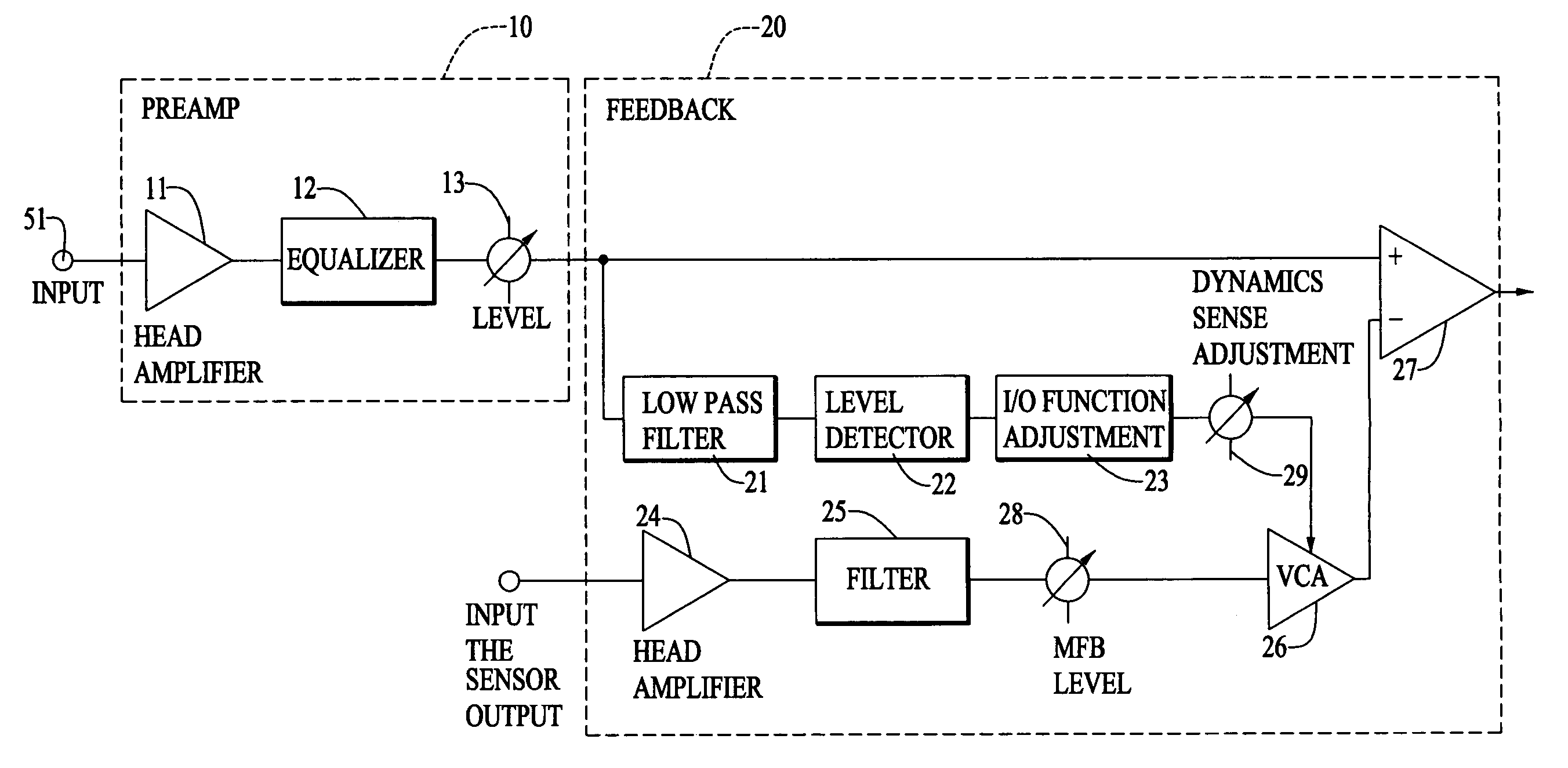 Speaker system for musical instruments