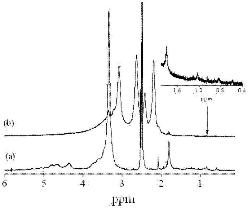 Amphipathic chitosan derivative and preparation method and application thereof