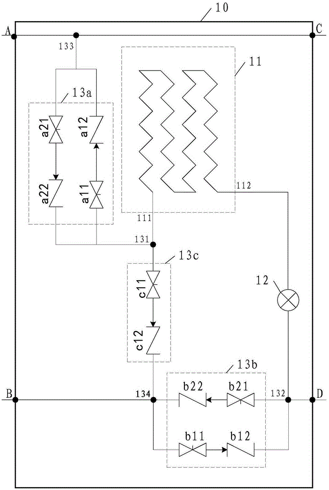 Energy storage assembly and multi-split air-conditioning system
