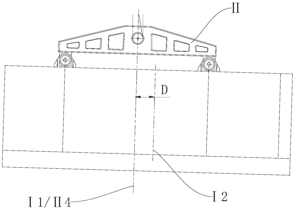 Lifting method of structure asymmetric objects