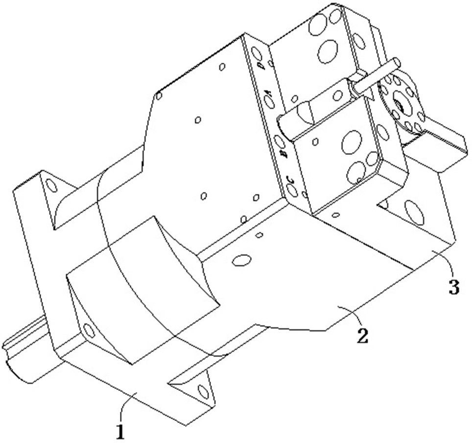 Bolt positioning type blade rotating structure and blade type pneumatic rotating index plate