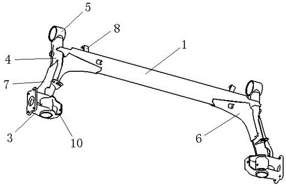 Rear torsion beam assembly of vehicle