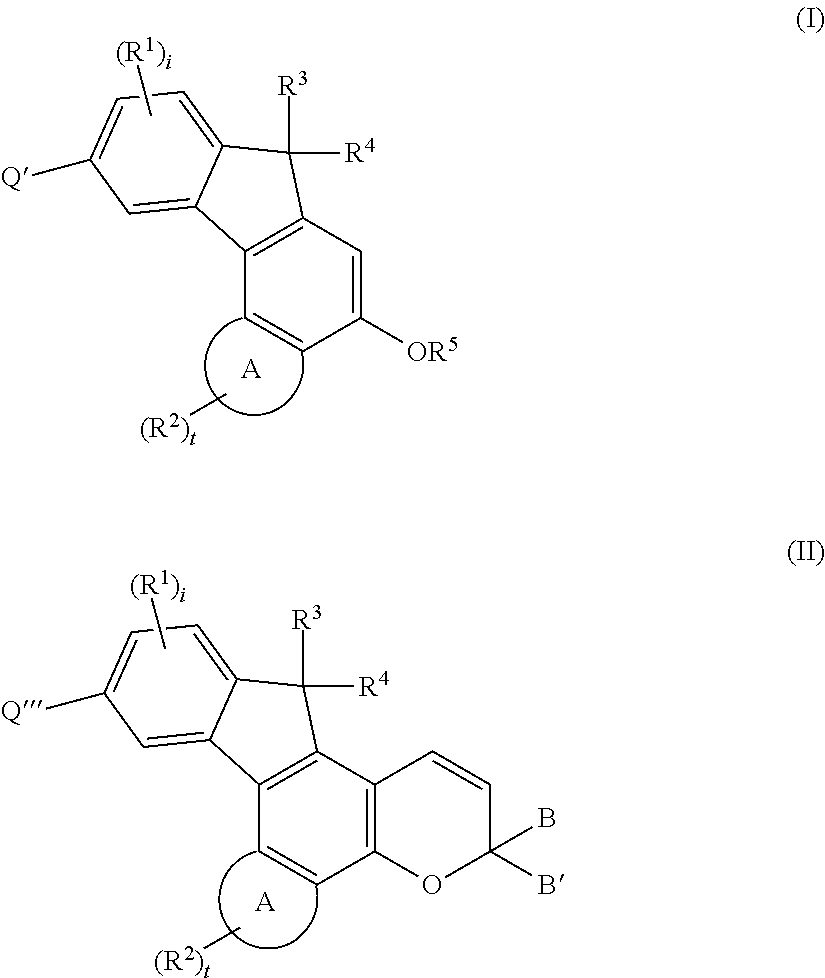 Indeno-fused ring compounds
