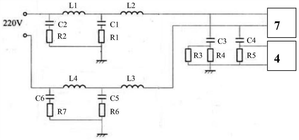 Power line carrier comprehensive test system and test method