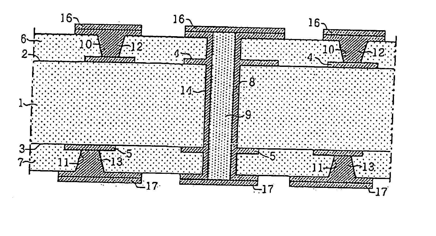 Process for manufacturing a wiring substrate