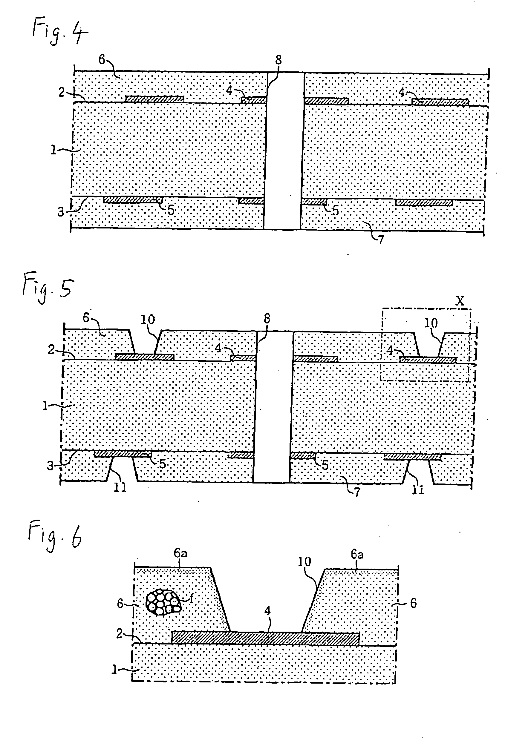 Process for manufacturing a wiring substrate
