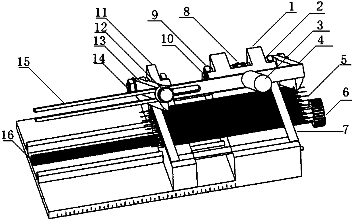 Fiber cutting device and working method thereof