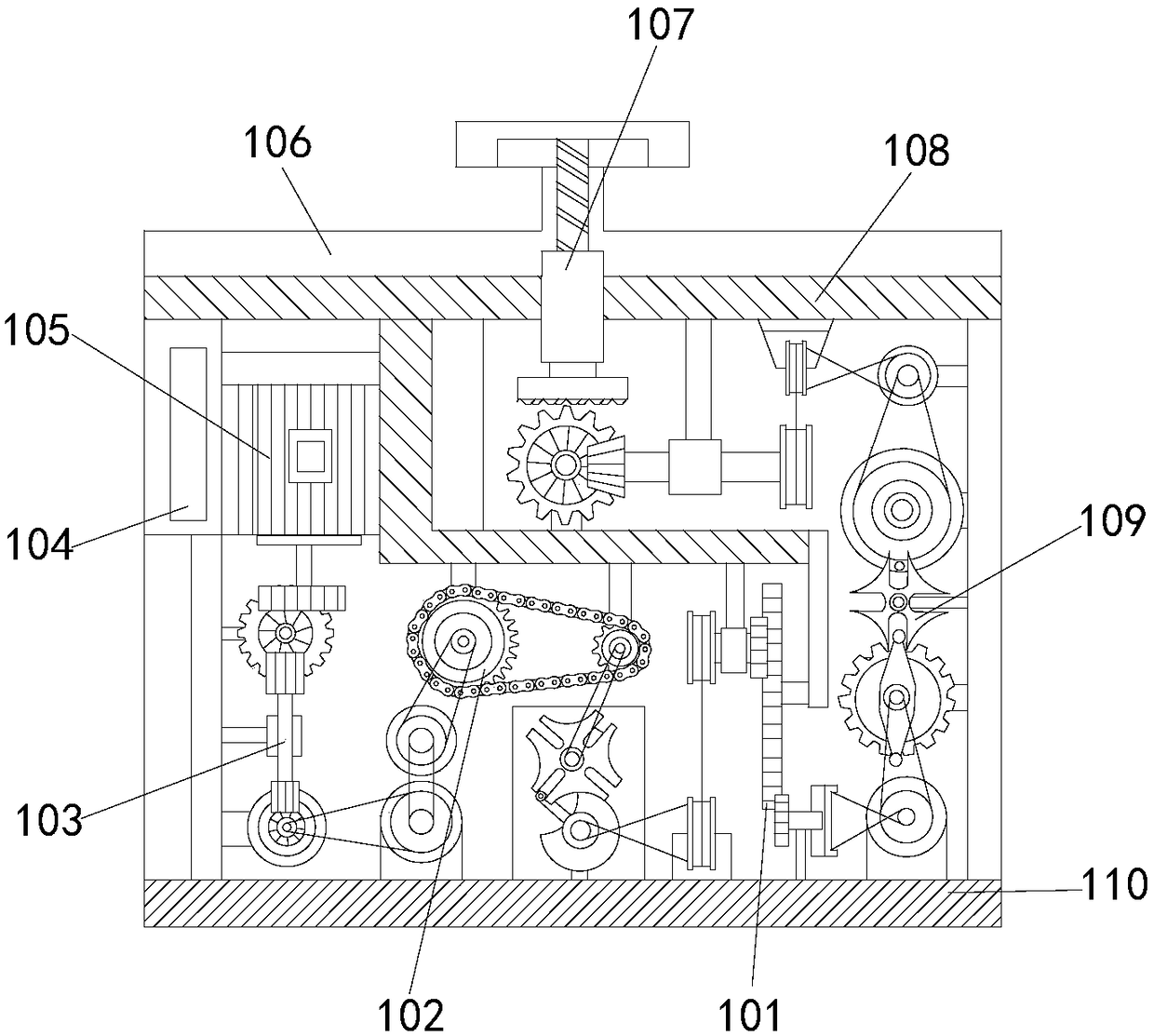 Hardware block oil spraying antirust device