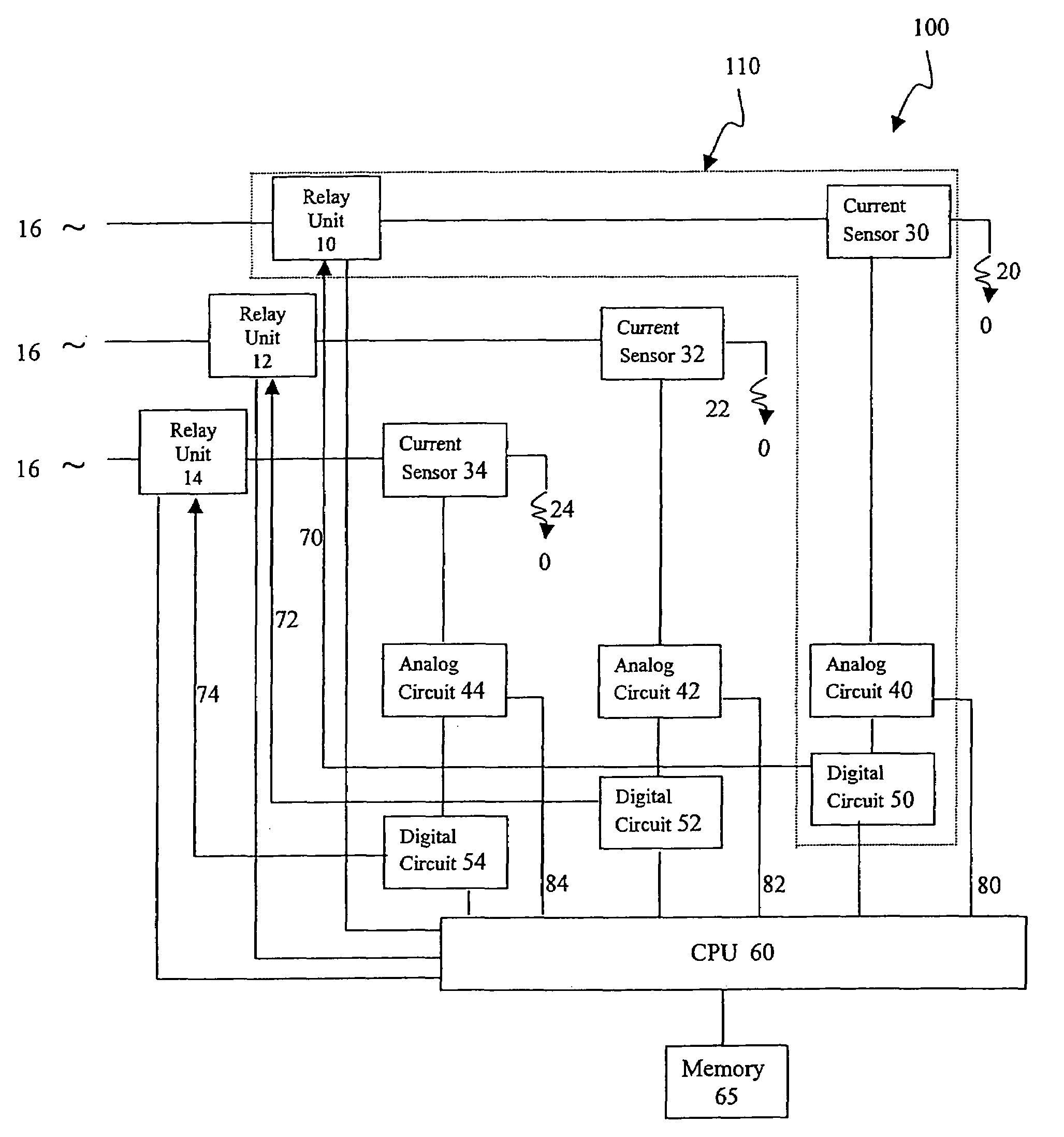 Computerized electricity system having an arc fault detecting sub-system