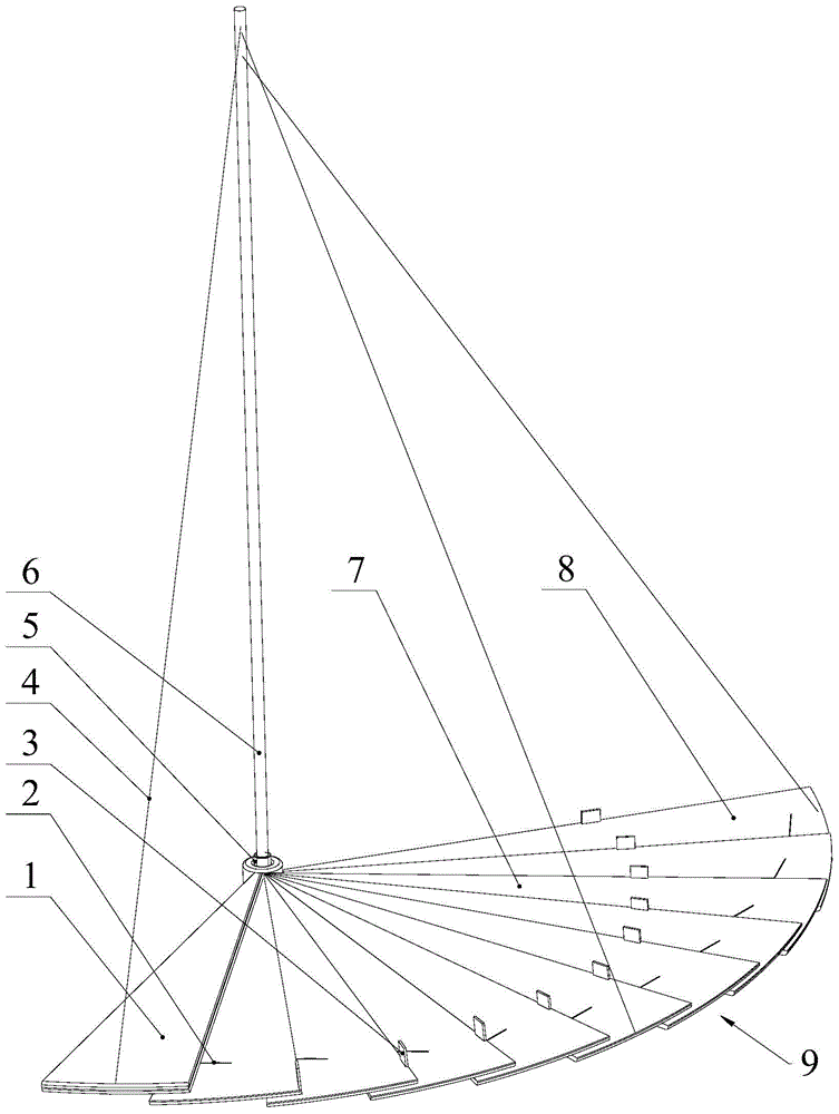 A rotating led light