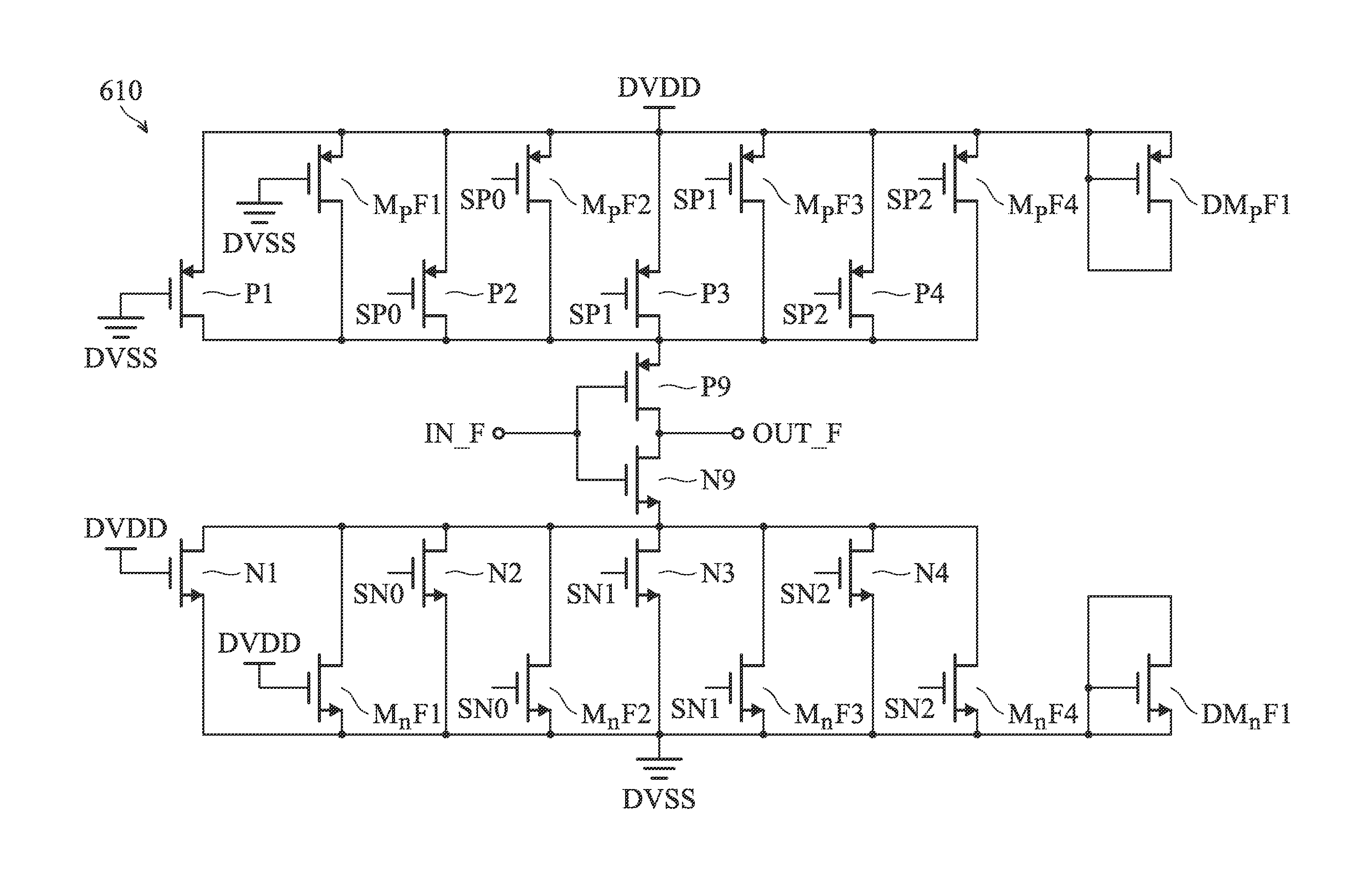 Delay line circuits and semiconductor integrated circuits