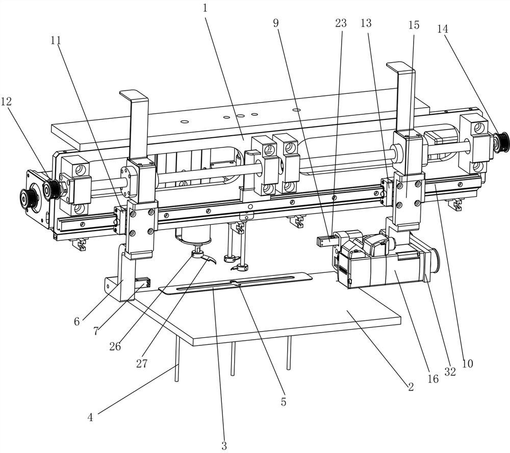 An automatic knotting mechanism