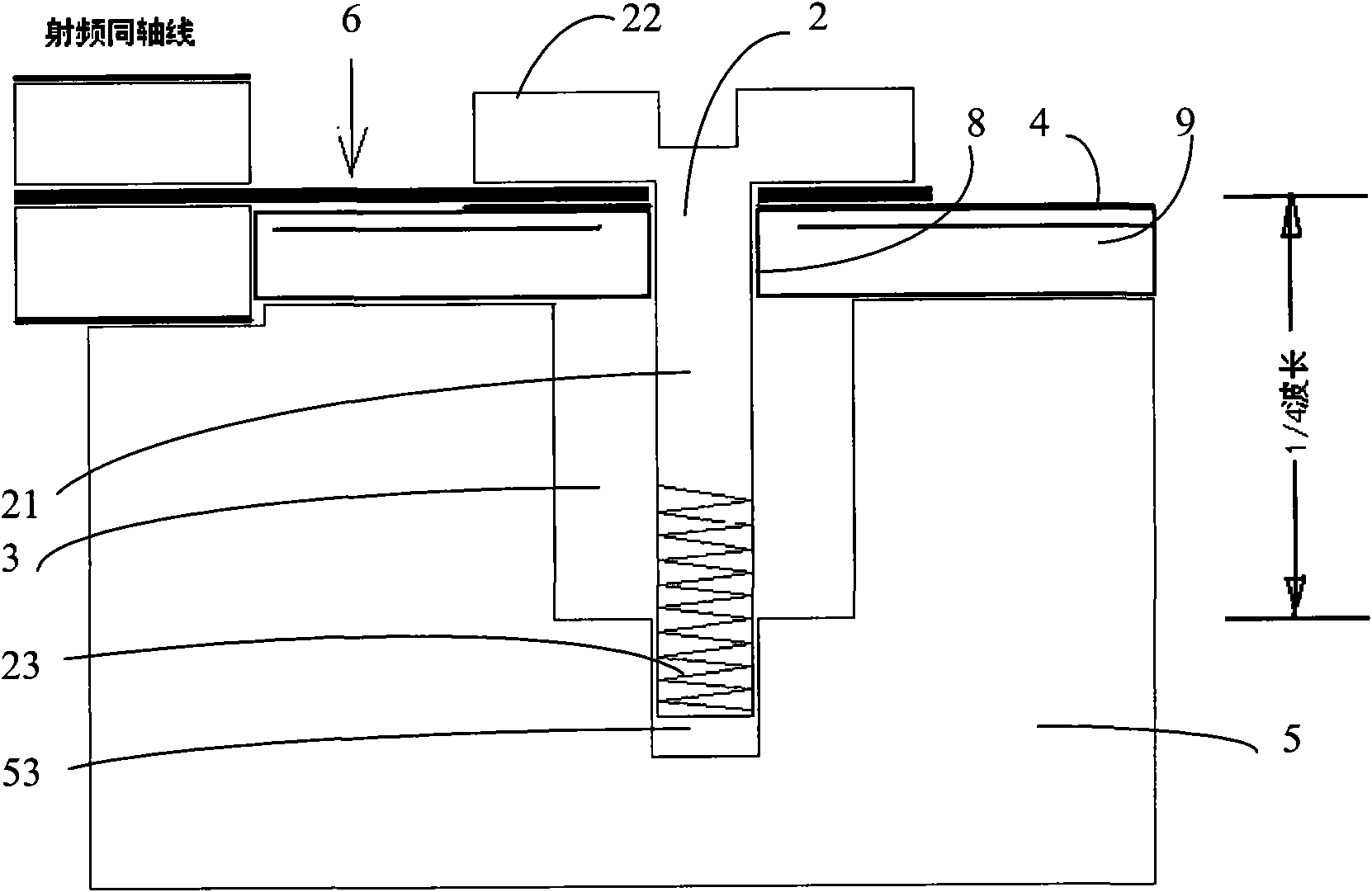 Radio frequency lightning protection device and method