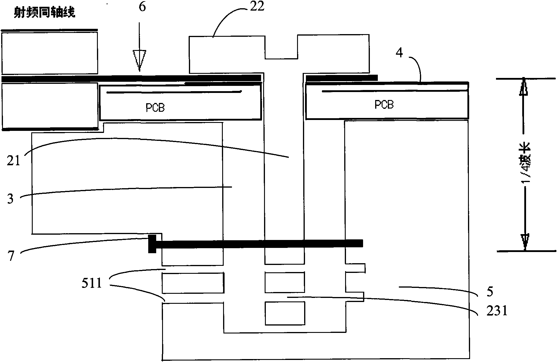 Radio frequency lightning protection device and method