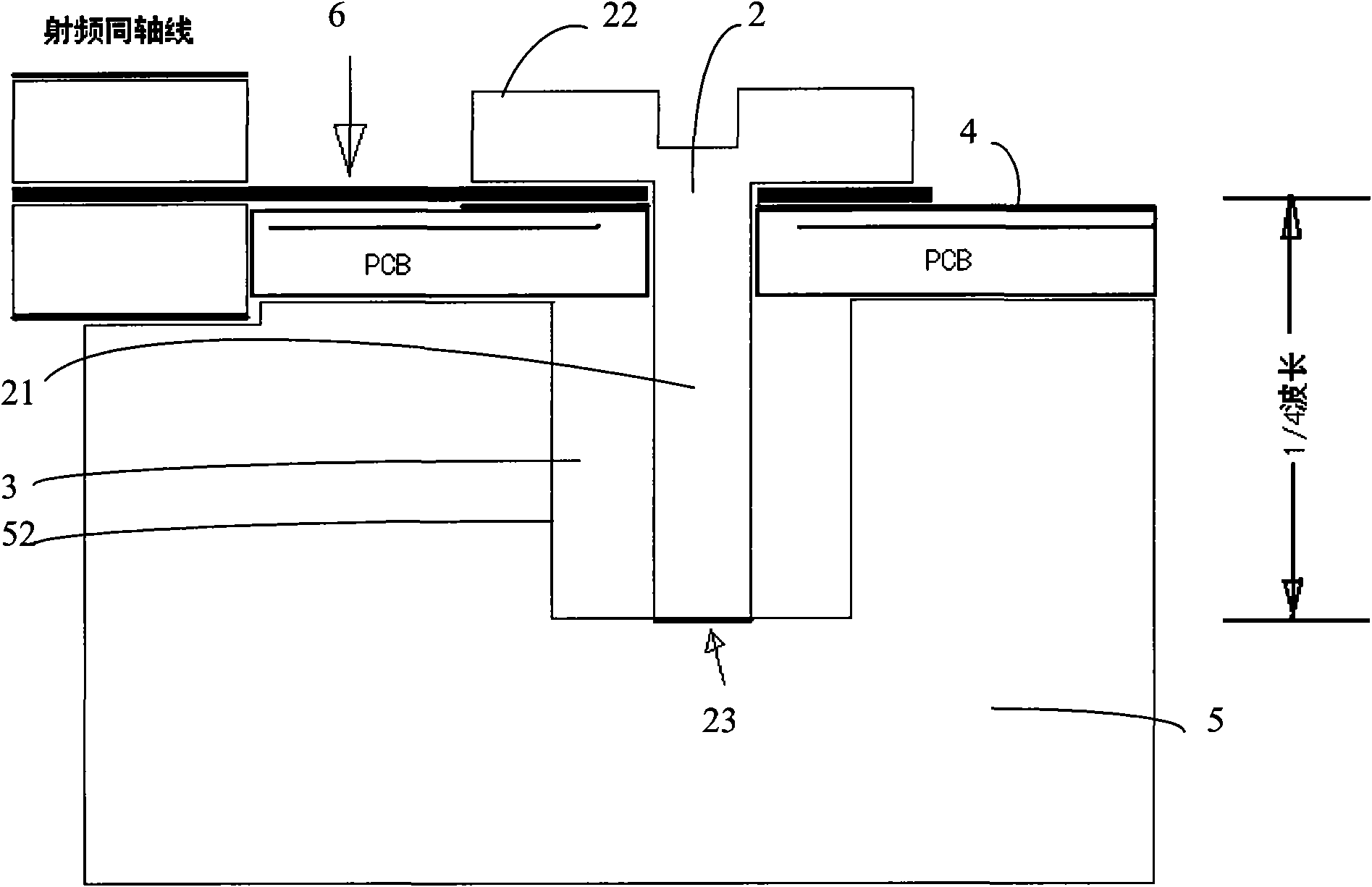 Radio frequency lightning protection device and method