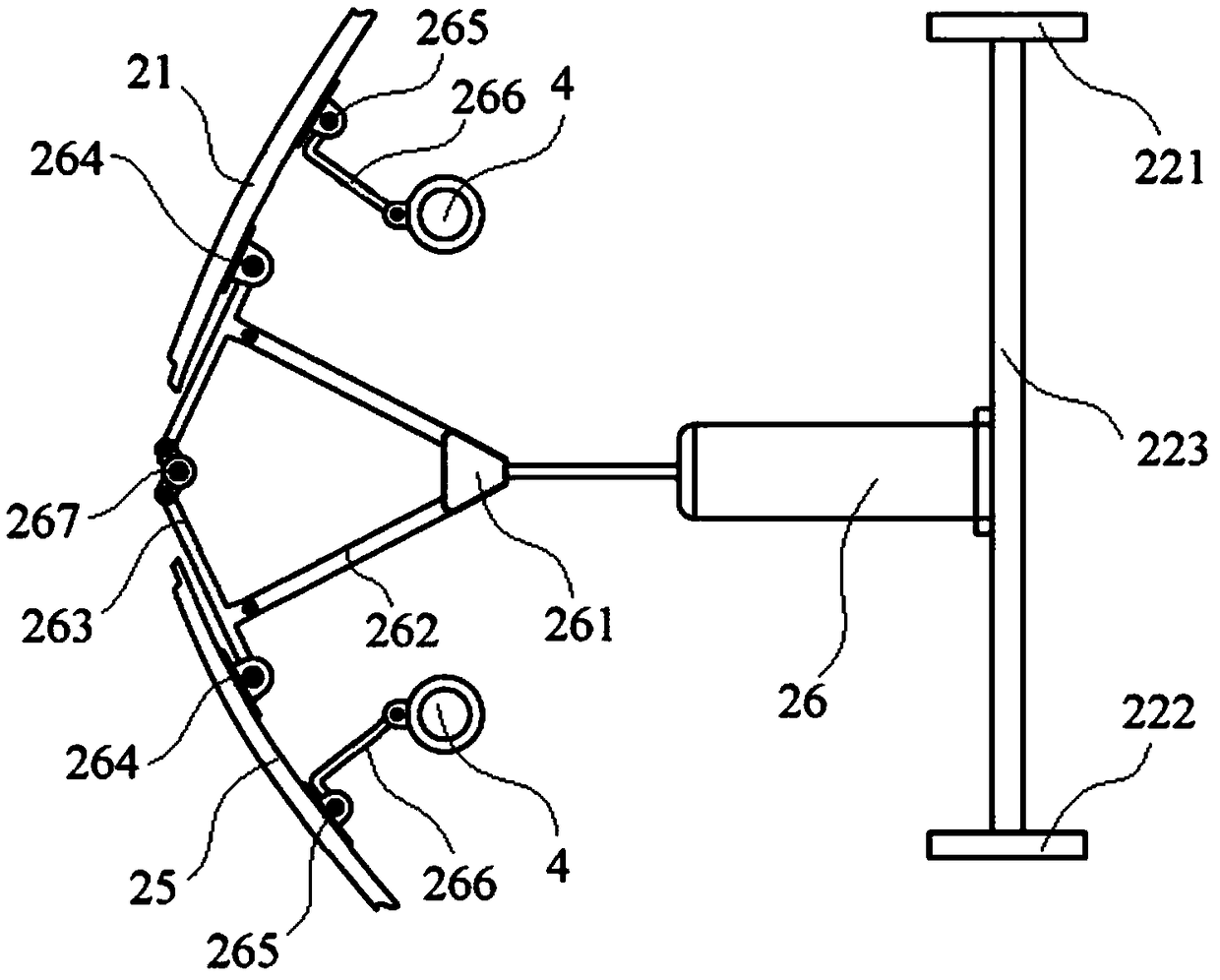 Blade floating type offshore wind power generator with inclined shaft variable pitch and self-starting function