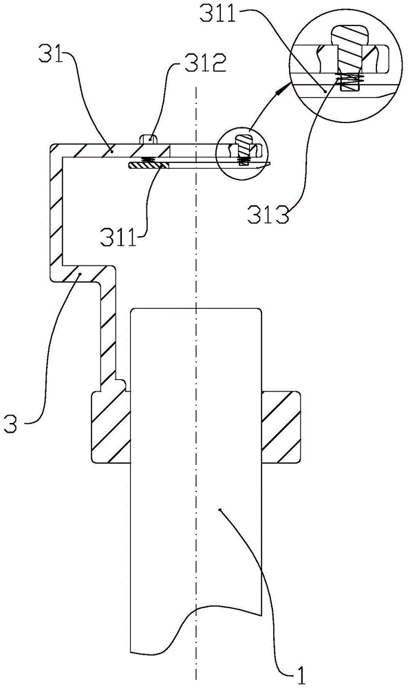 Special operating lever for live installation of bird repellent