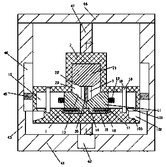 Rapid prototyping mold manufacturing device