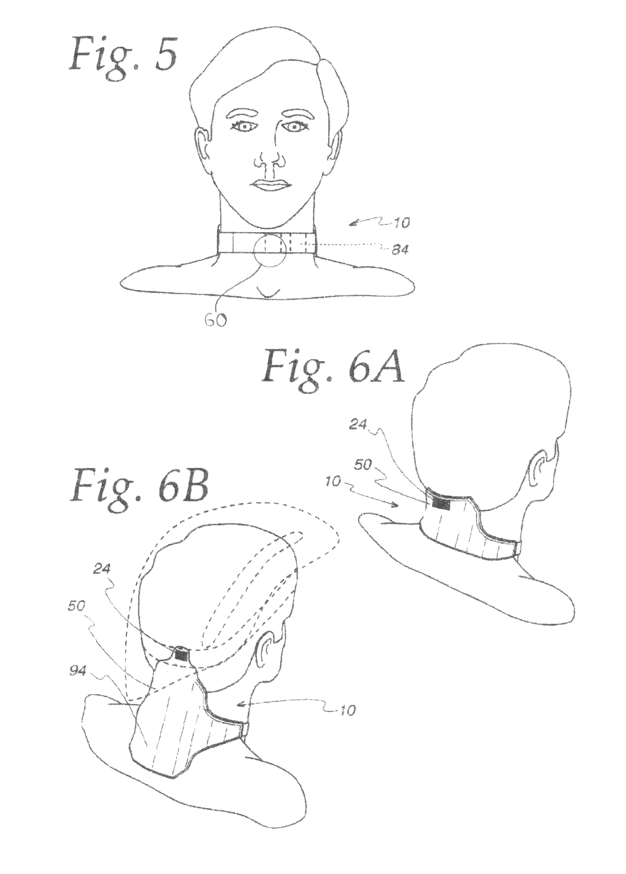 Modular neck protection device