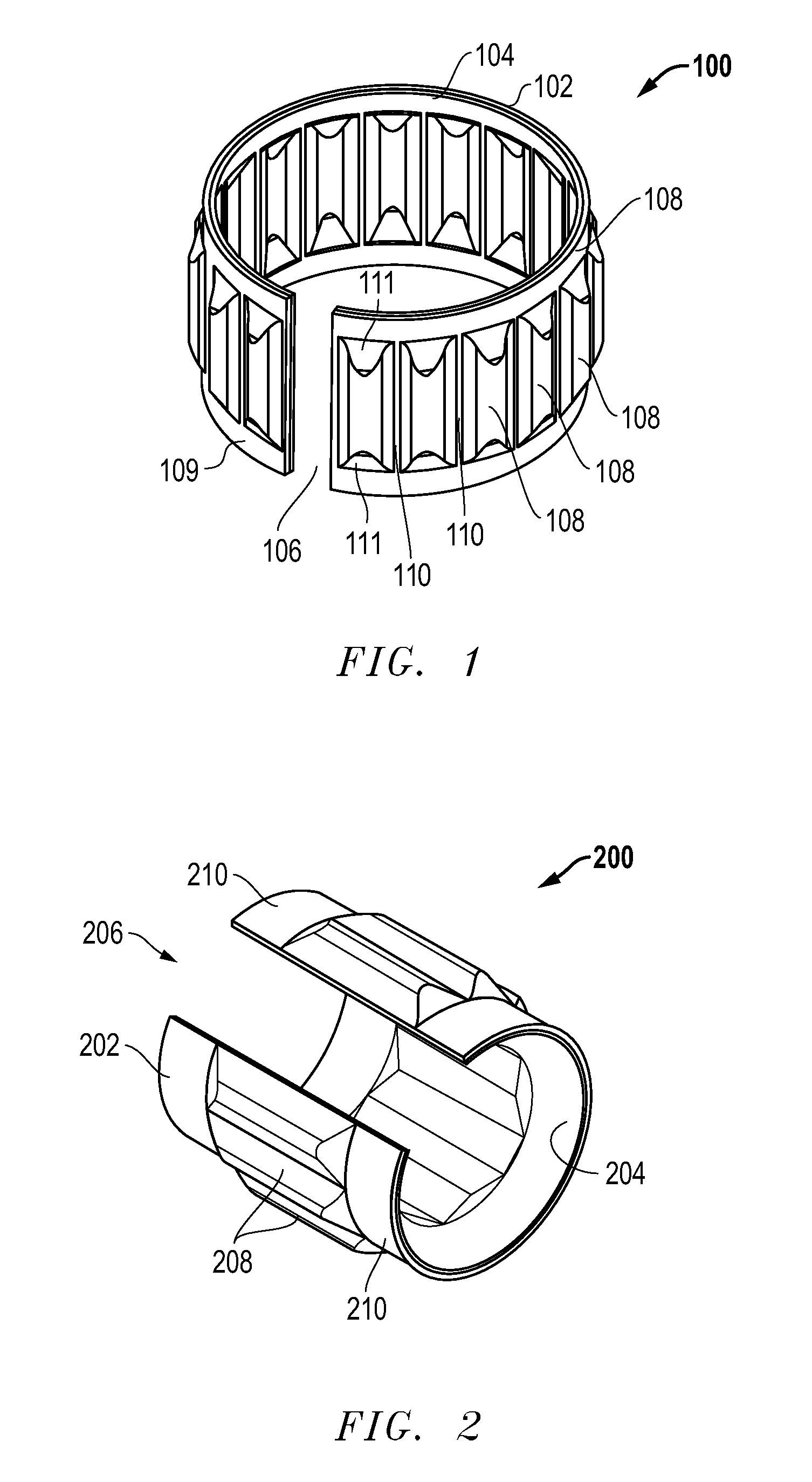 System, method and apparatus for tolerance ring control of slip interface sliding forces
