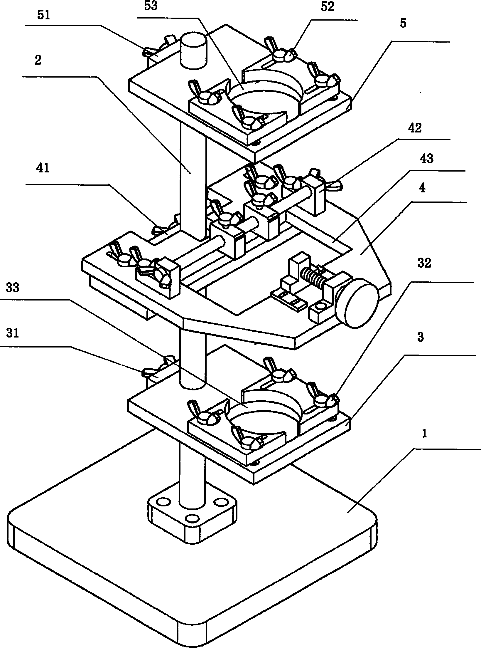 Method for maintaining AQFN (Advanced Quad Flat No-Lead Package) mobile phone motherboard and maintenance table