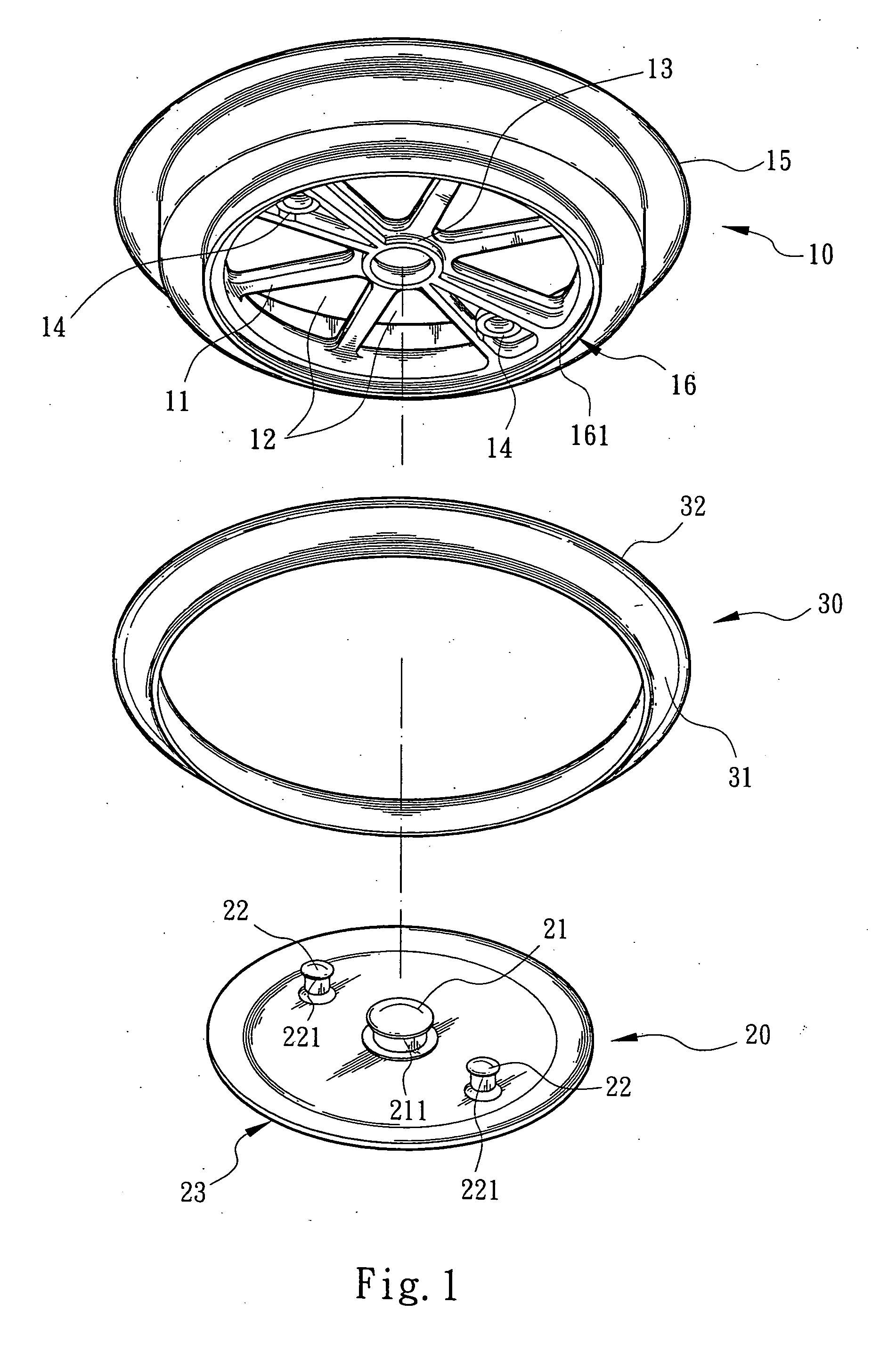 Sealing ring structure of a sinkhole