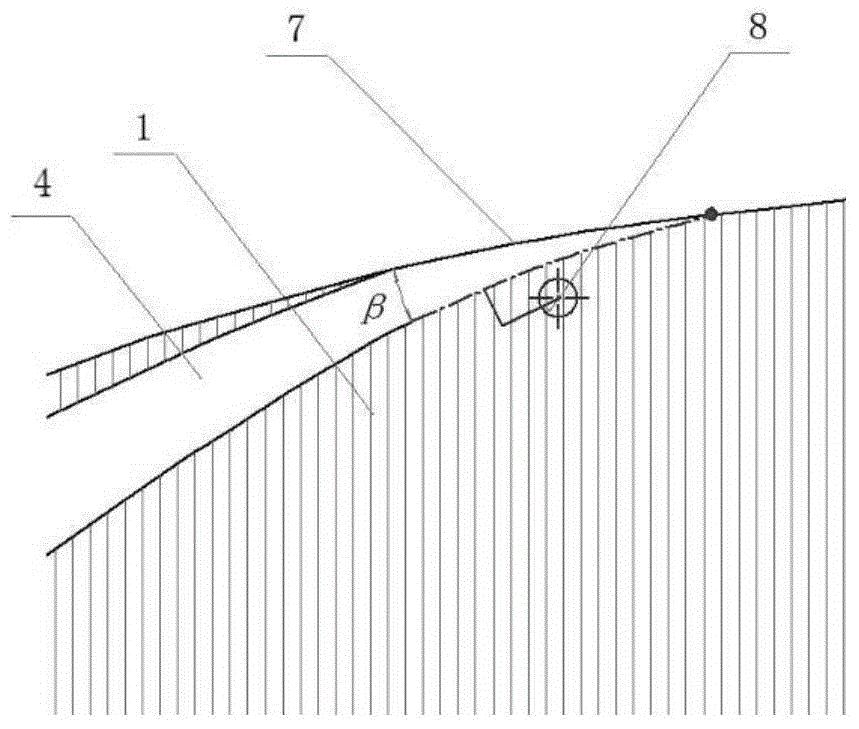 Leading-edge slat with drainage groove and designing method of drainage groove