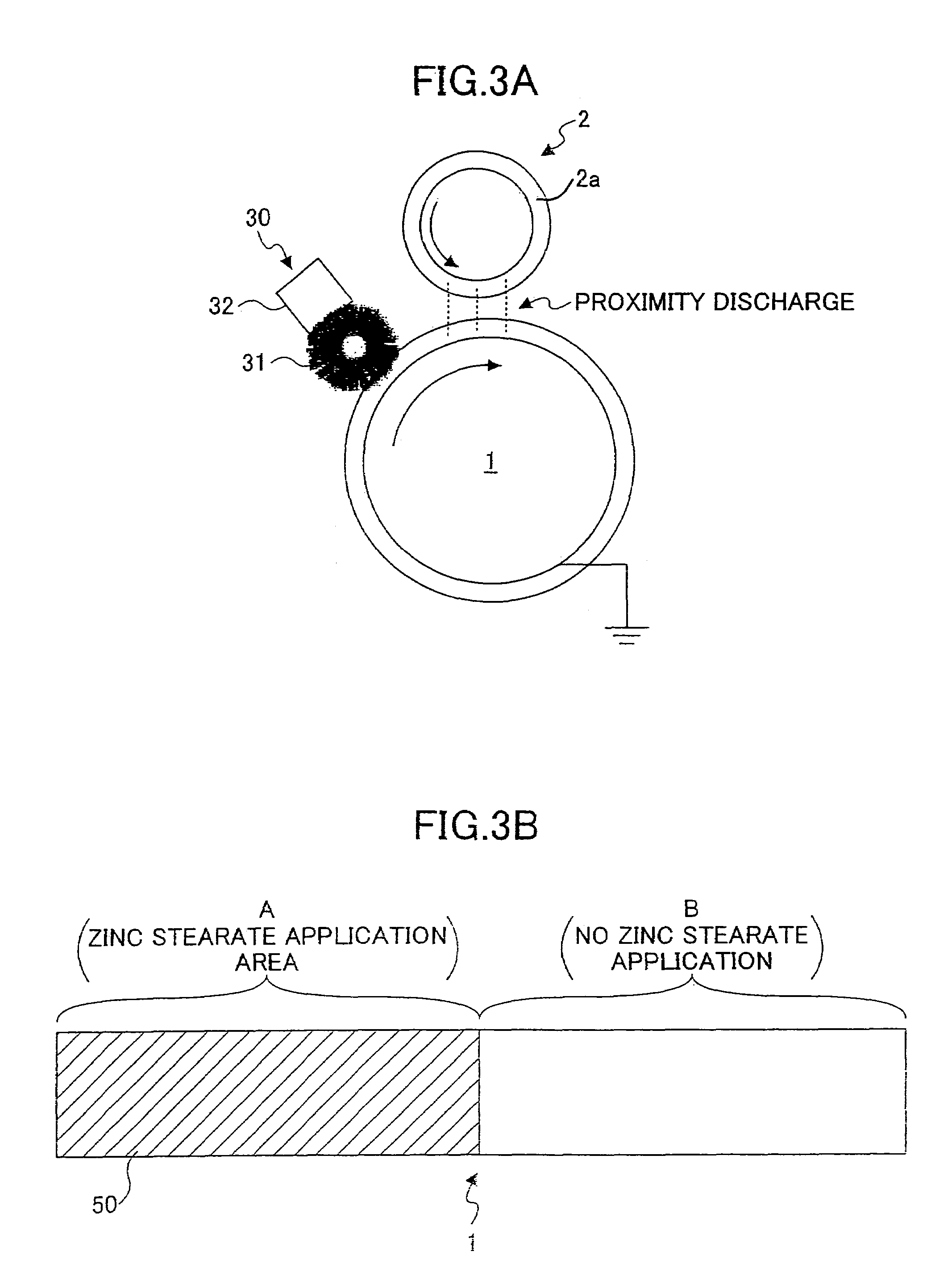 Image formation apparatus having a body to be charged with specified properties and including the use of a protective material