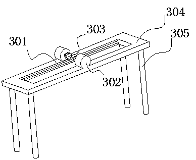 Surface rust-proof treatment device for mechanical part