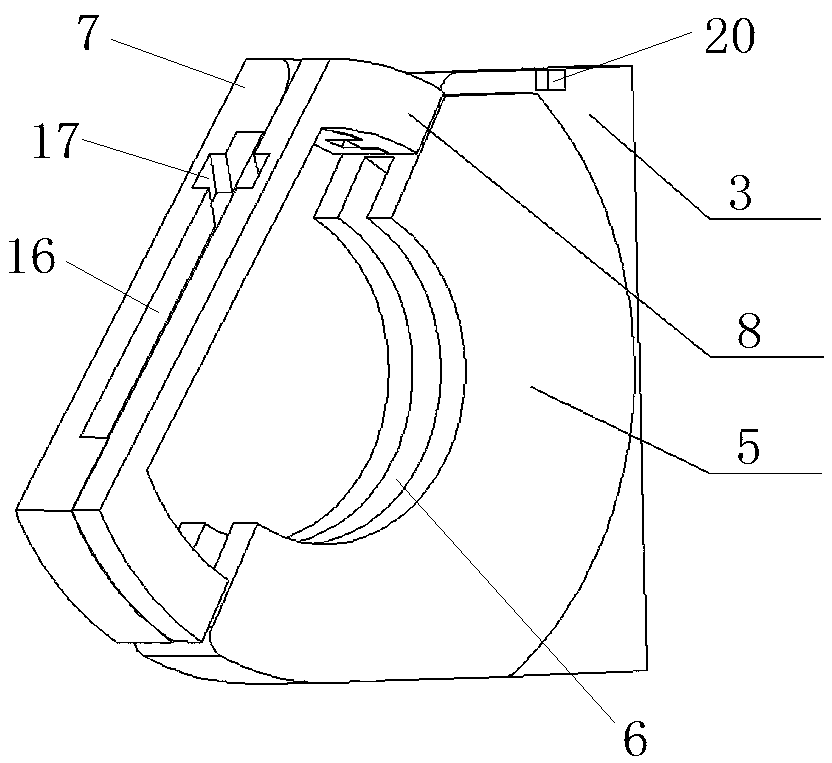 Vertical self-angle-adjustment automatic parking device and working method thereof