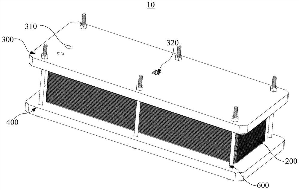 Electrodeionization water purification device and household water purification device