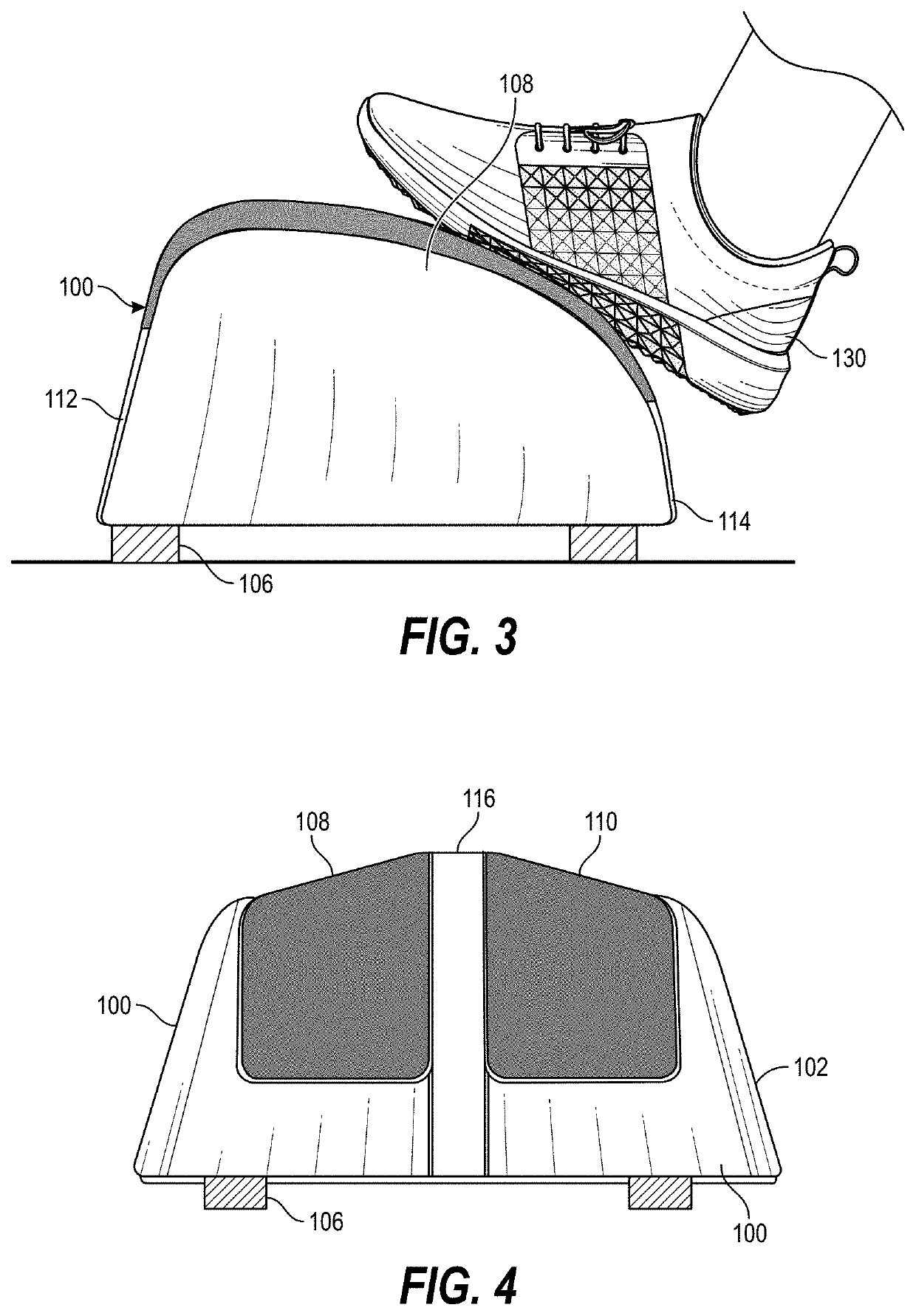 Device for isolated static stretching of the gastrocnemius (CALF) muscle