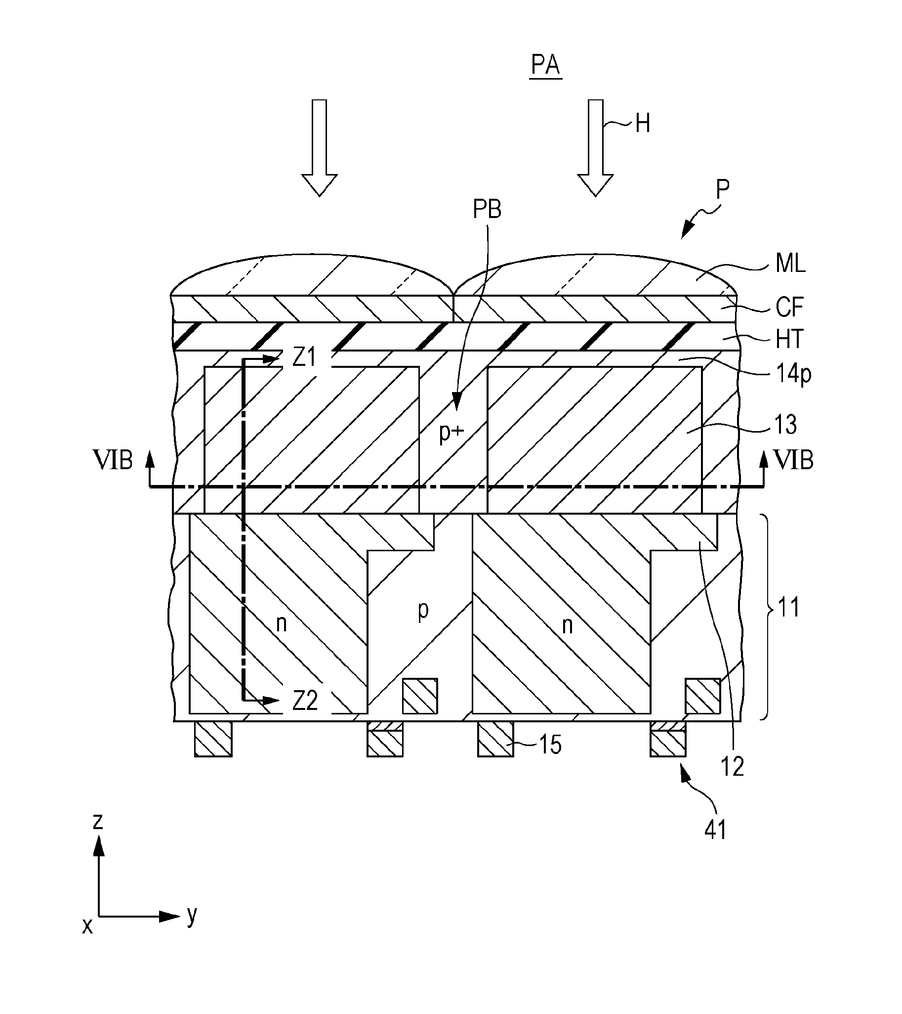Solid-state imaging device, method for manufacturing solid-state imaging device, and electronic apparatus