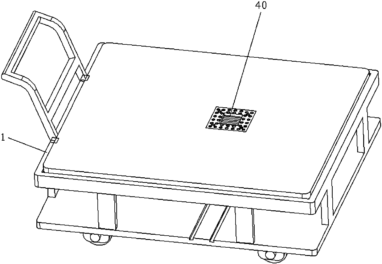 Hospital bed with urination and defecation functions