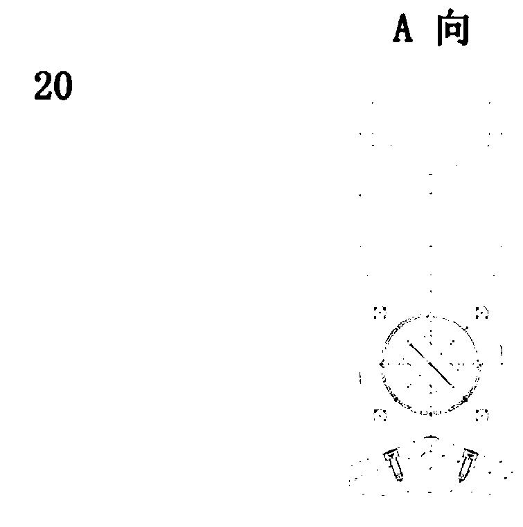 Die forging piston double-surface drilling fixture and double-surface drilling process thereof