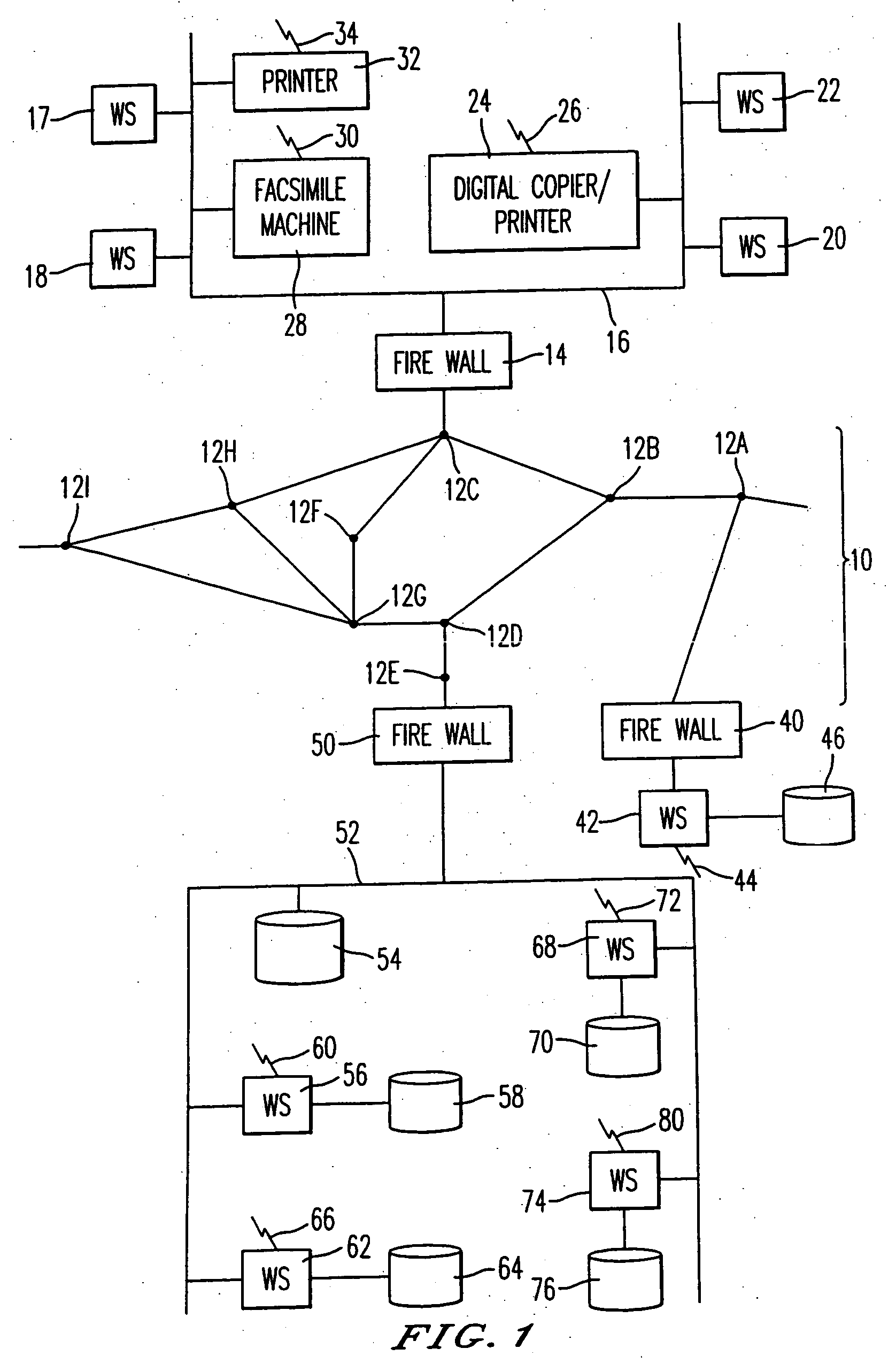 Method and system for diagnosis and control of machines using connectionless modes having delivery monitoring and an alternate communication mode