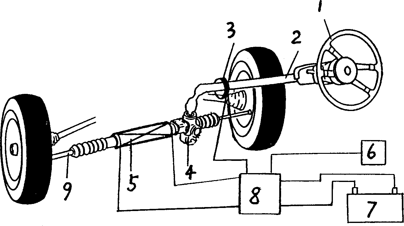 Electromagnetic steering booster of vehicle