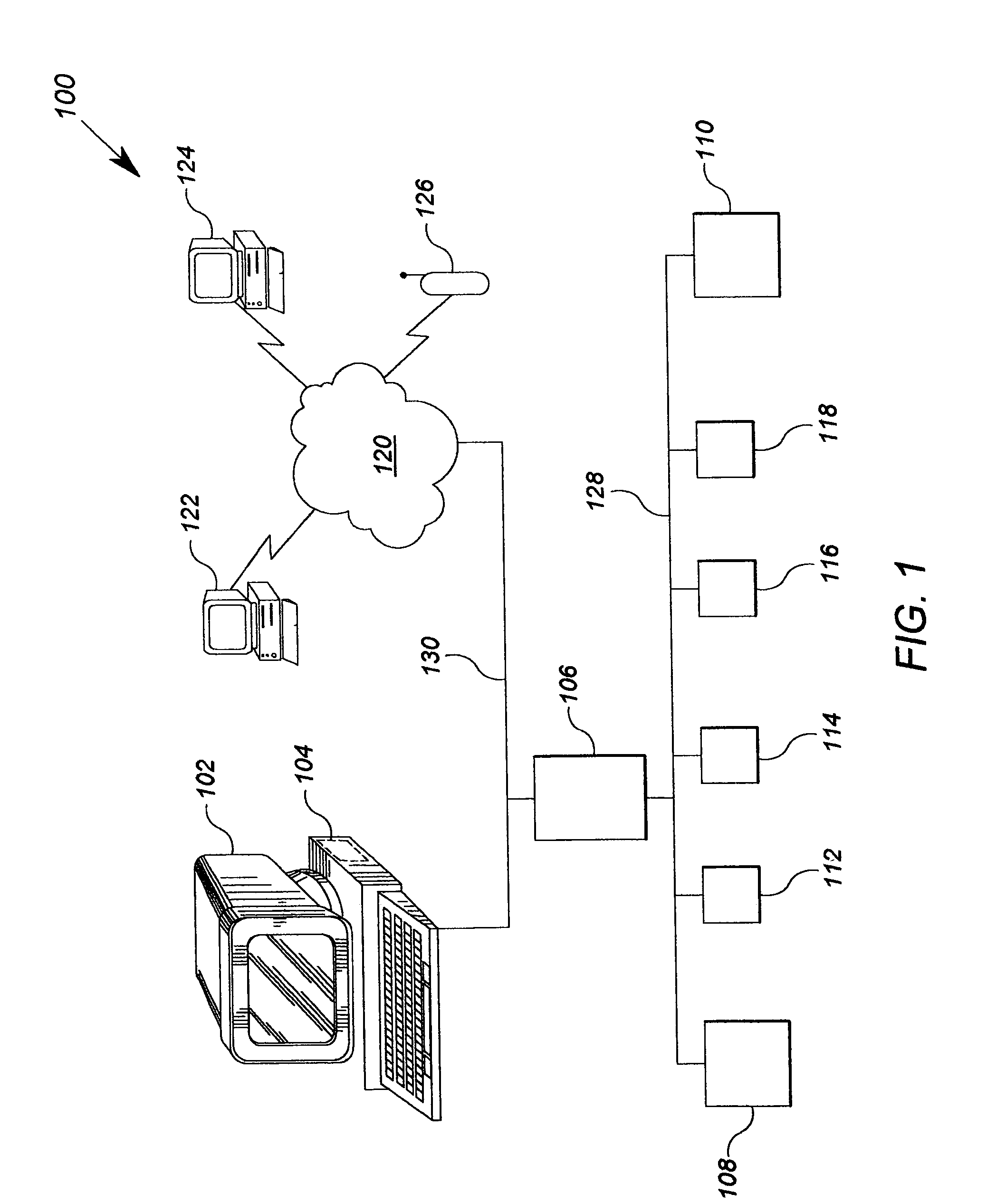 Controller with configurable connections between data processing components