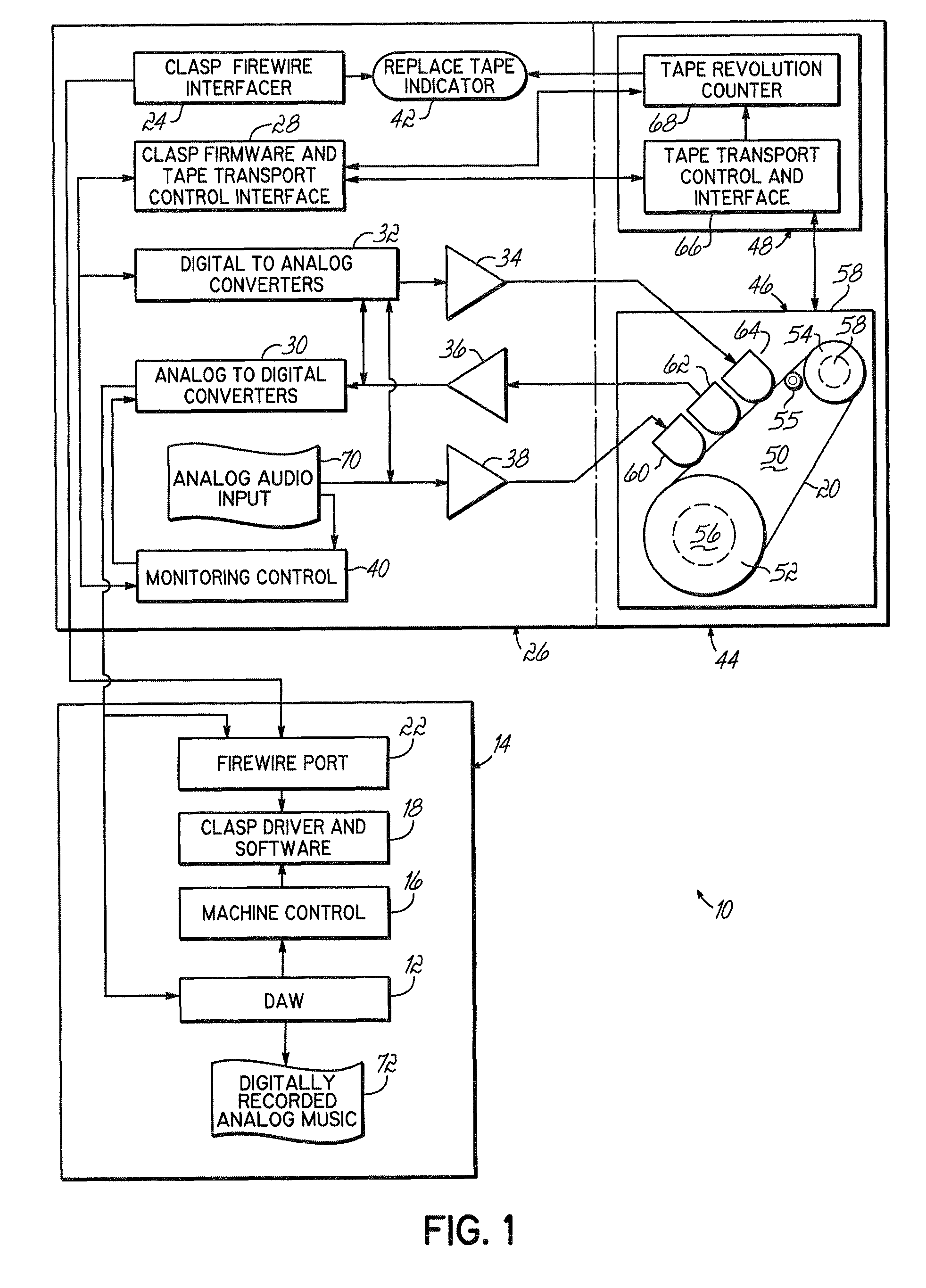 Closed loop analog signal processor (“CLASP”) system