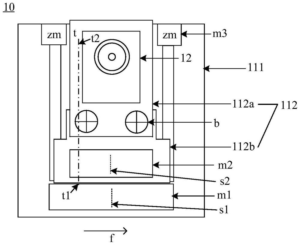 Functional component, control method and terminal of the functional component