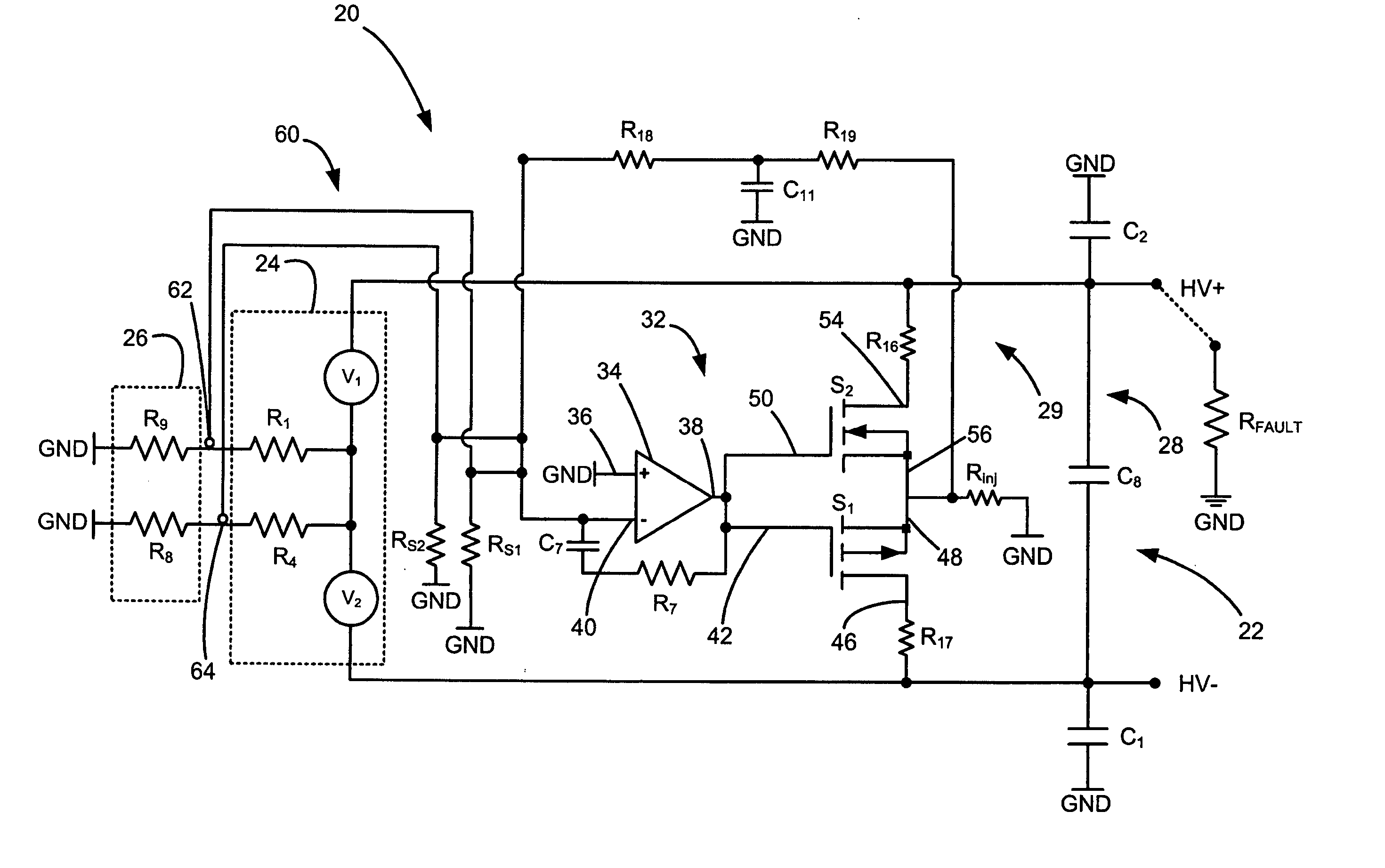 Active isolation system for fuel cell