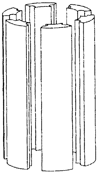 Gel centrifugal hard alloy bar forming machine and bar forming preparation method