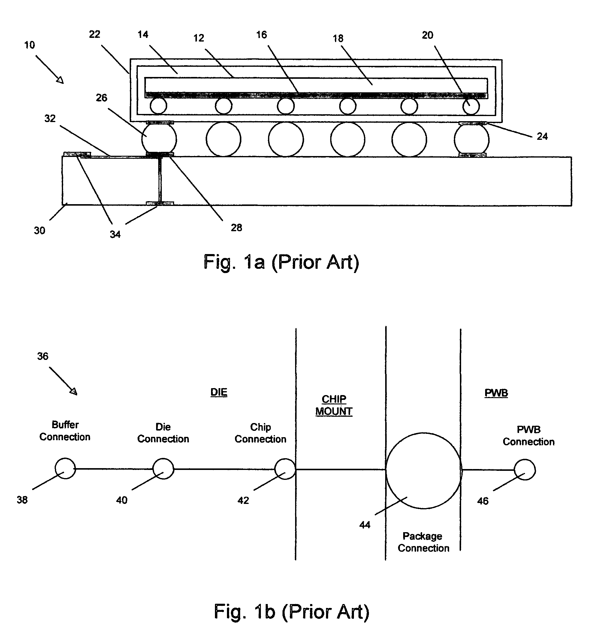 Method and circuit for the detection of solder-joint failures in a digital electronic package