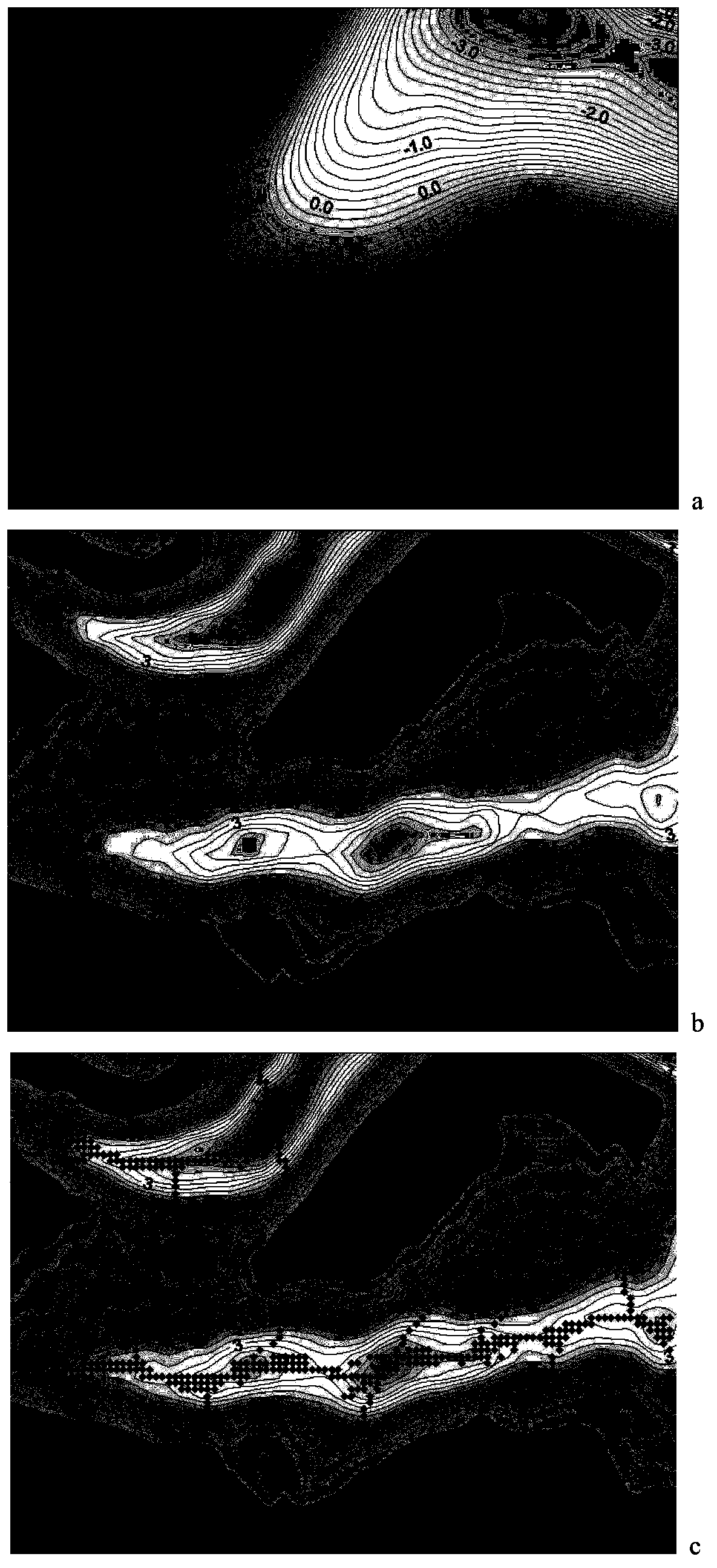 Method for recognizing small fracture through gravity