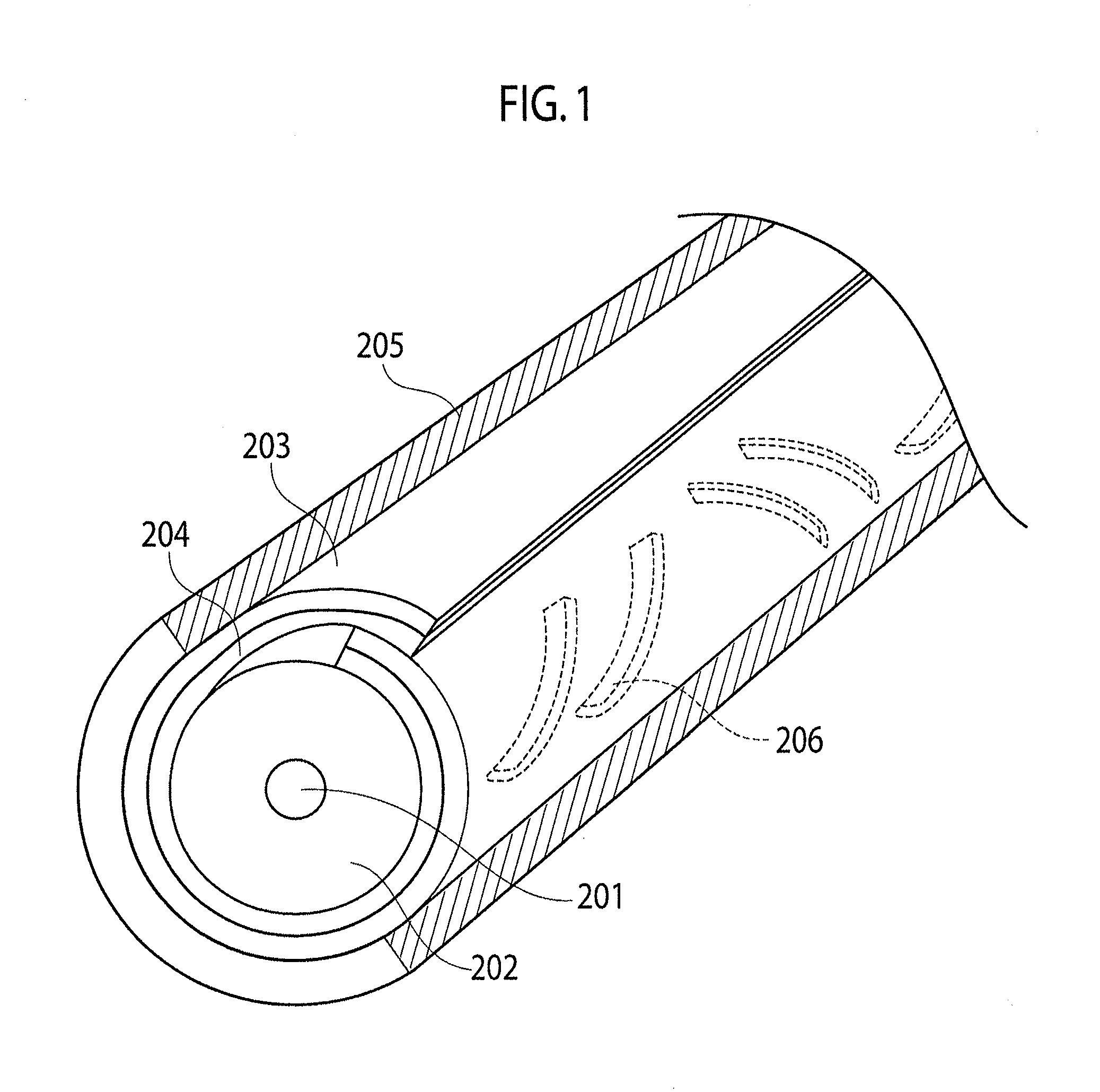 Leaky coaxial cable