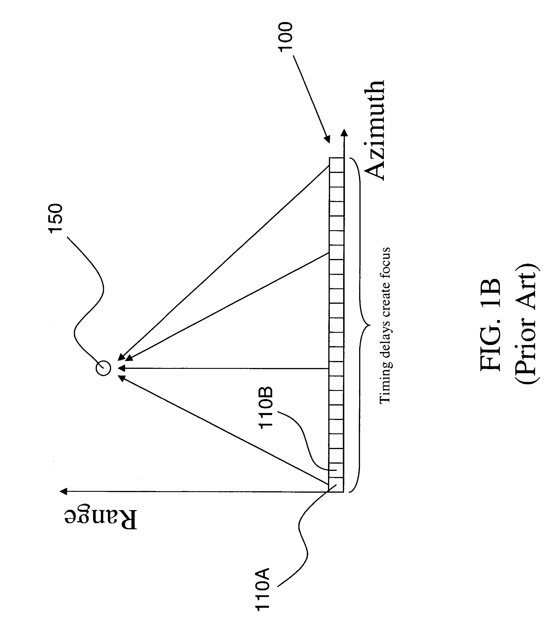 Microfabricated ultrasonic transducers with bias polarity beam profile control and method of operating the same